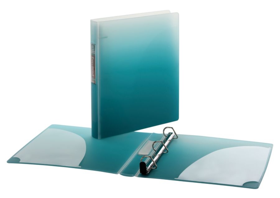 Office Depot Brand Everbind DRing Fashion Binders, 1'' Rings, Ombre