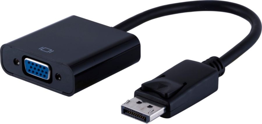 slide 3 of 4, Ativa Displayport-To-Vga Adapter Cable, 6'', Black, 36543, 1 ct