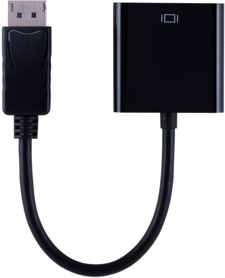 slide 2 of 4, Ativa Displayport-To-Vga Adapter Cable, 6'', Black, 36543, 1 ct