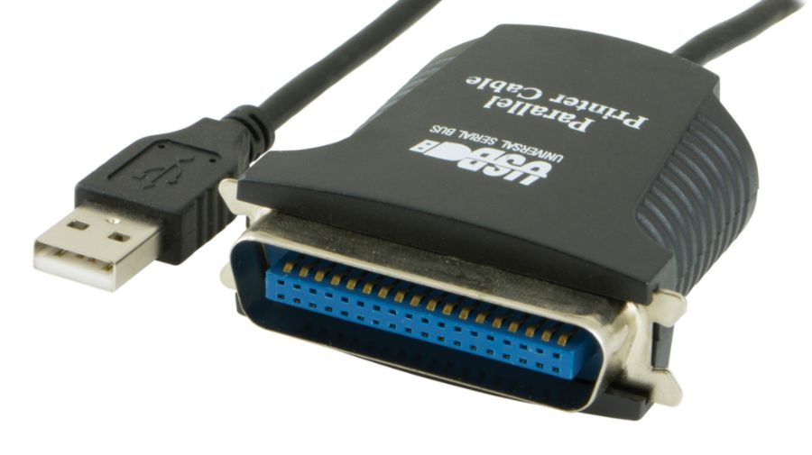 slide 3 of 3, Ativa Usb To Parallel Printer Adapter Cable, 6', 1 ct