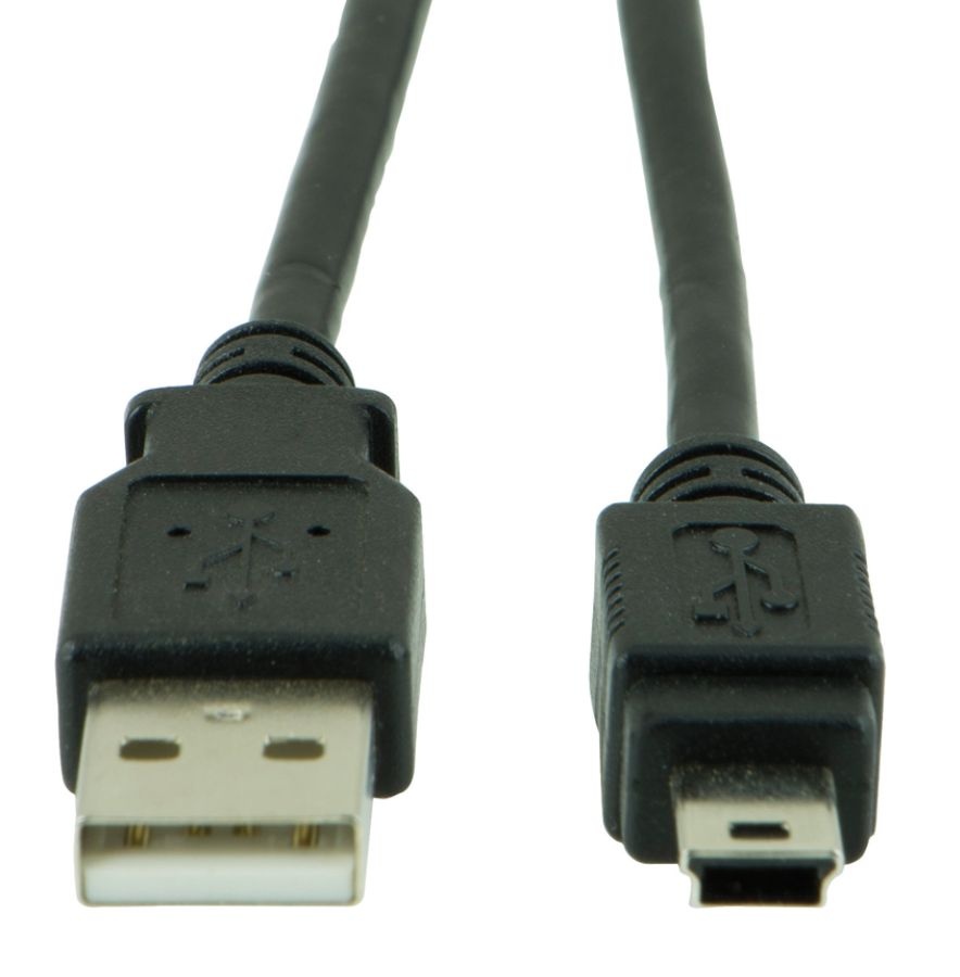 slide 3 of 3, Ativa Usb Device Cable, Usb-A To Usb Mini-B 5-Pin, 6', 6 ft