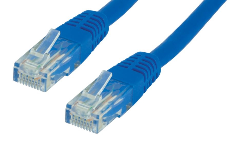 slide 3 of 3, Ativa Cat 6 Network Cable, 25', Blue, 1 ct