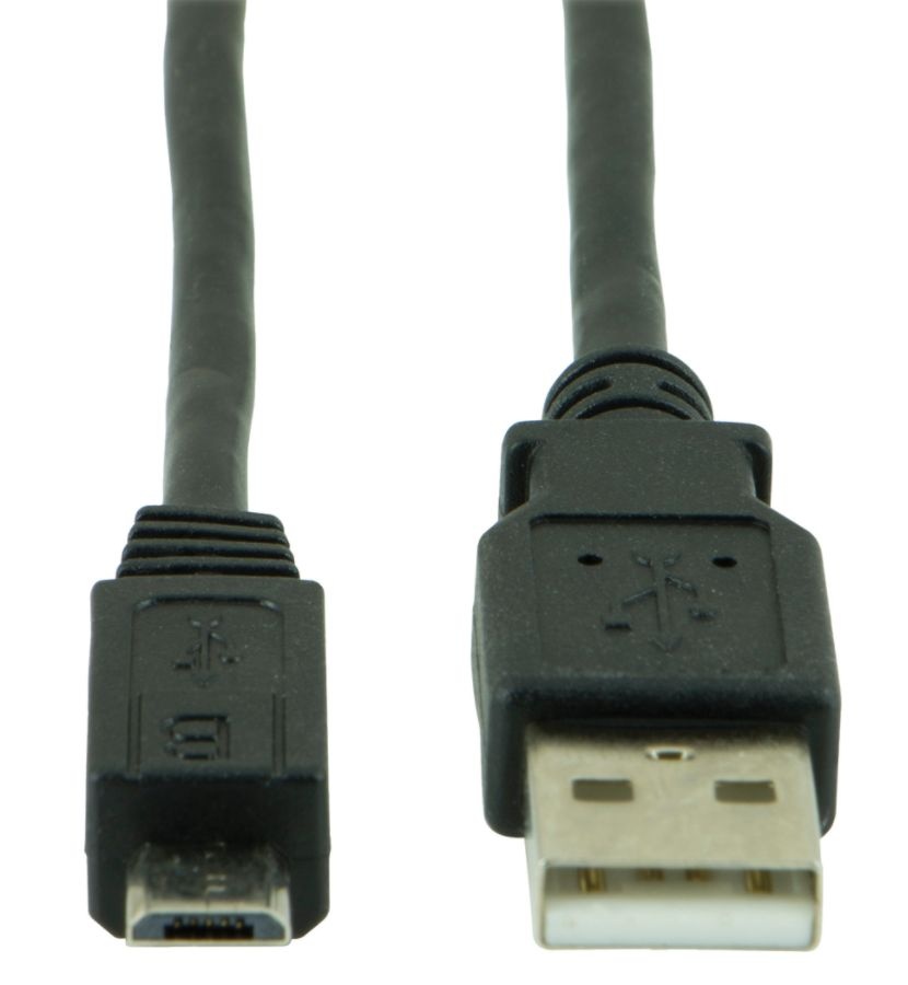 slide 3 of 3, Ativa Usb Device Cable, Usb-A Male To Micro-B, 6', 1 ct