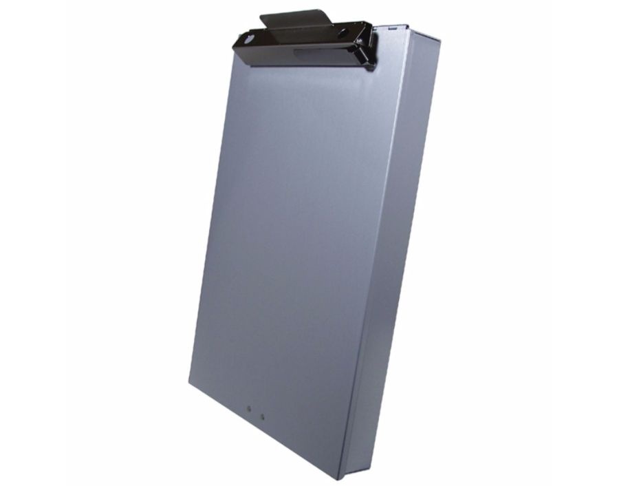 slide 2 of 2, Office Depot Brand Aluminum Form Holder Storage Clipboard, Letter/A4 Size, Silver, 1 ct