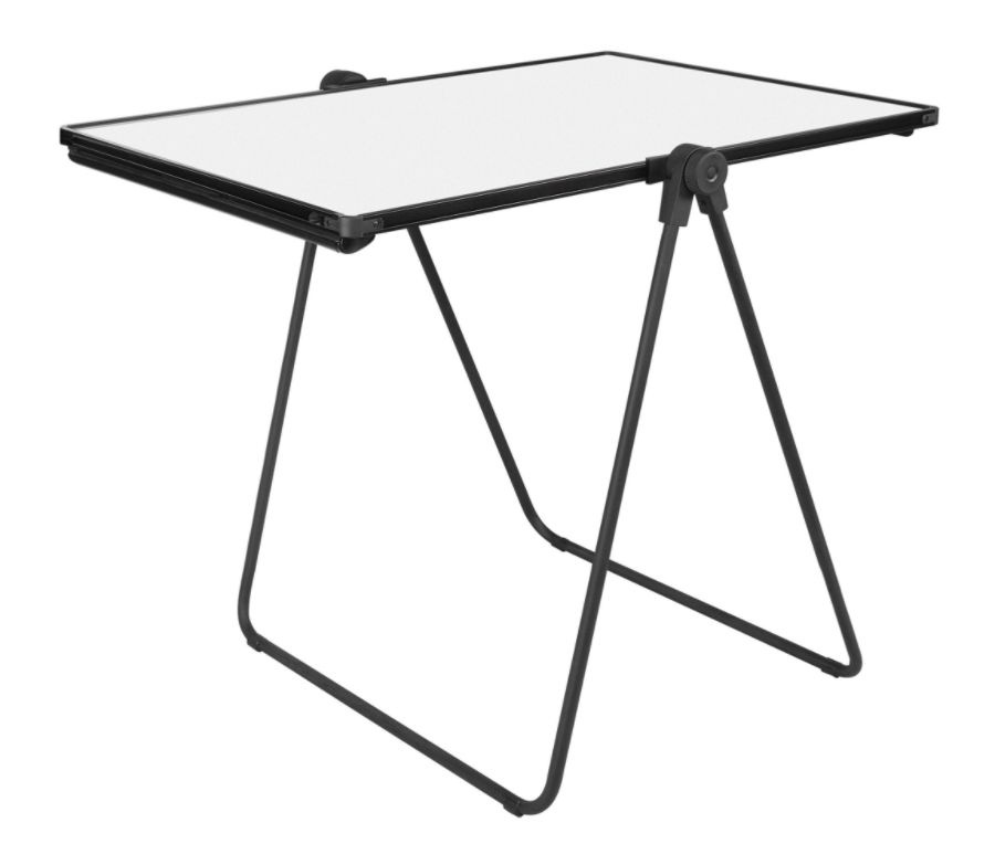 slide 2 of 5, Office Depot Brand Convertible Table/Footbar Presentation Easel, 41'' X 29'', Silver, 1 ct