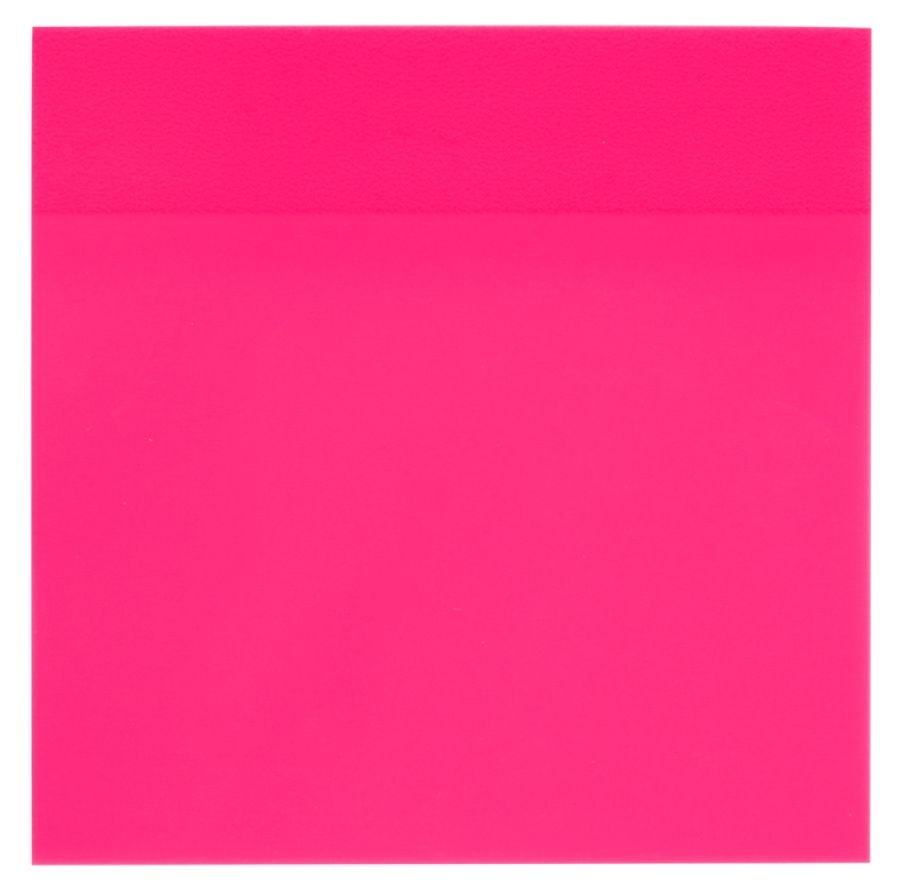 slide 2 of 3, Office Depot Brand Translucent Self-Stick Notes, 3'' X 3'', Pink, 50 Notes Per Pad, 1 ct