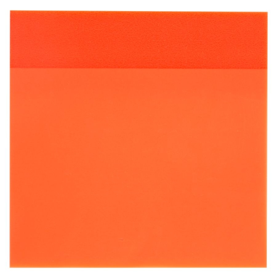 slide 2 of 3, Office Depot Brand Translucent Self-Stick Notes, 3'' X 3'', Clear/Orange, 50 Notes Per Pad, 1 ct