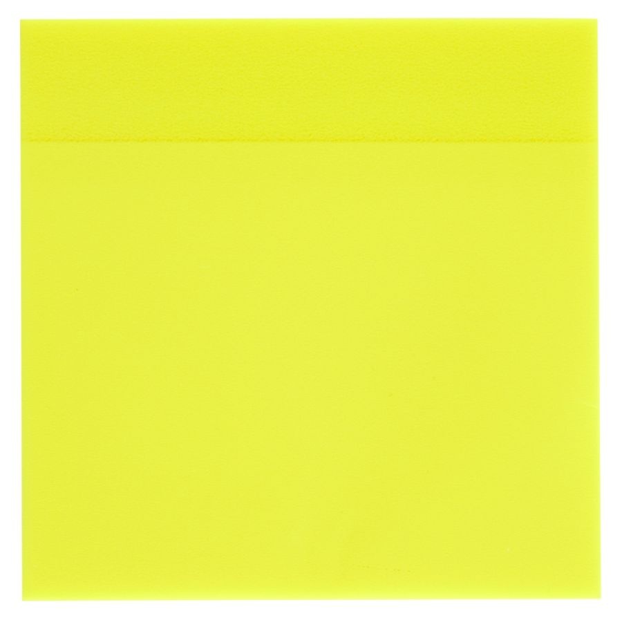 slide 2 of 3, Office Depot Brand Translucent Self-Stick Notes, 3'' X 3'', Yellow, 50 Notes Per Pad, 1 ct