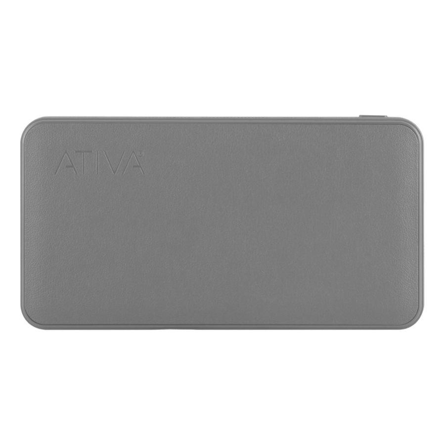 slide 3 of 4, Ativa 10,000Mah Battery Pack For Usb Devices, Gray, 46908, 1 ct