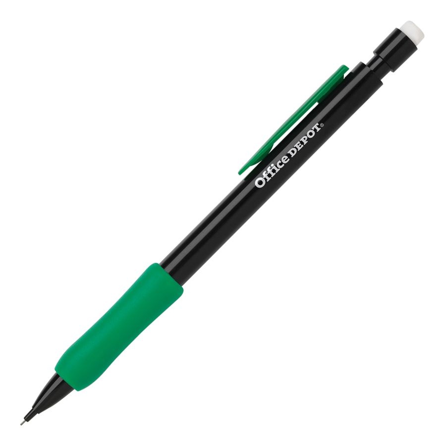 slide 5 of 6, Office Depot Brand Mechanical Pencils With Comfort Grip, 0.7 Mm, Black Barrel, Pack Of 48 Pencils, 48 ct