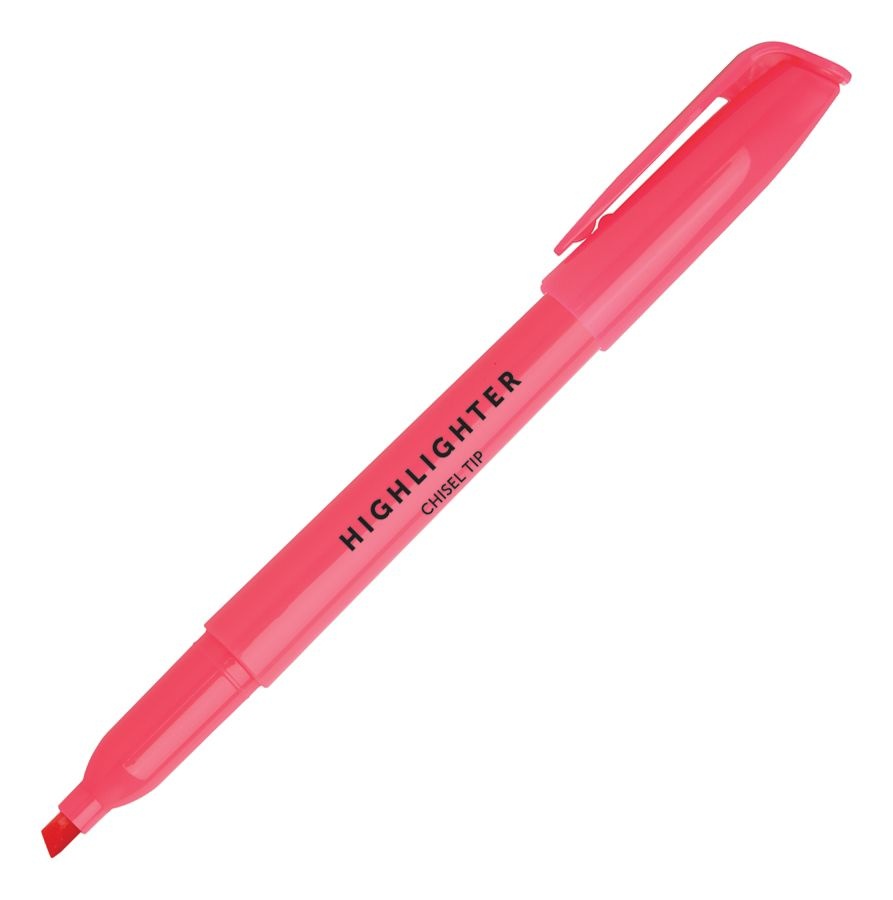 slide 3 of 8, Office Depot Brand Pen-Style Highlighters, Chisel Tip, 100% Recycled, Assorted Colors, Pack Of 36, 36 ct