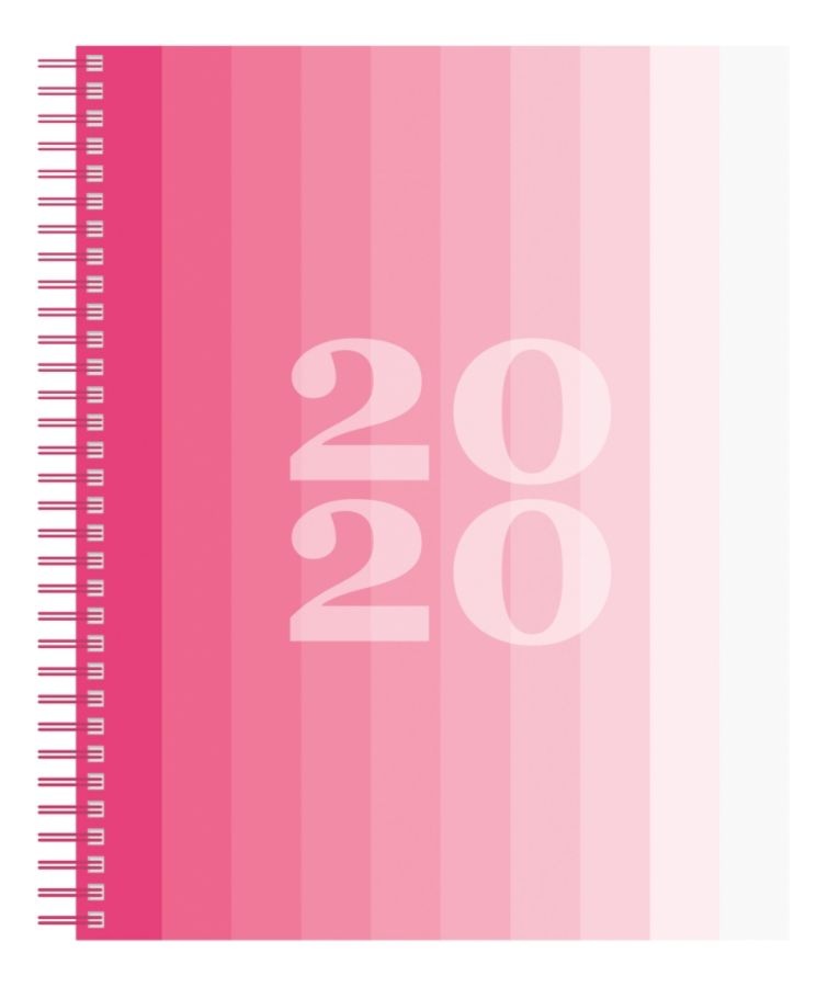 slide 2 of 4, Office Depot Brand Weekly/Monthly Planner, 5'' X 8'', Ombre, January To December 2020, 1 ct