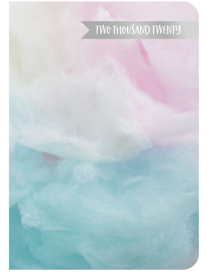 slide 3 of 4, Office Depot Brand Monthly Planner, 3-1/2'' X 6'', Cotton Candy, January To December 2020, 1 ct