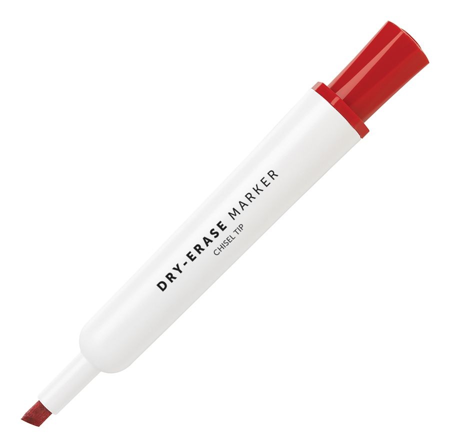 slide 5 of 5, Office Depot Brand 100% Recycled Low-Odor Dry-Erase Markers, Chisel Point, Assorted, Pack Of 5, 5 ct