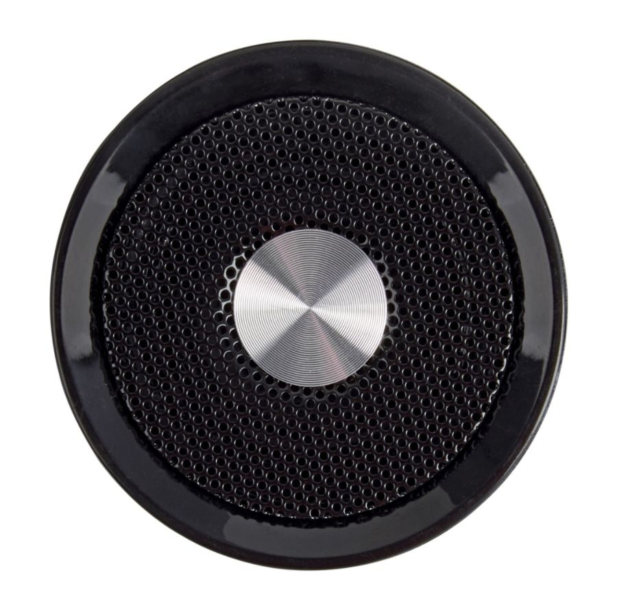 slide 2 of 2, Ativa Fabric-Covered Wireless Speaker, Black, Xj0806, 1 ct