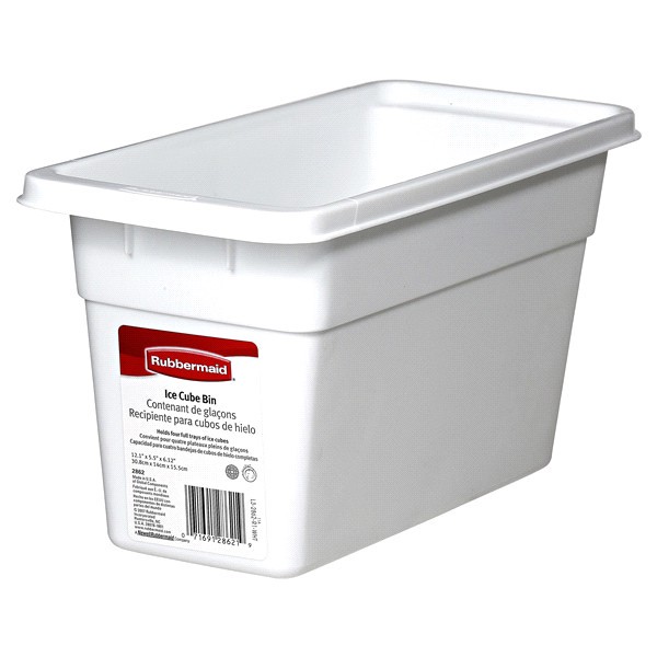 slide 2 of 9, Rubbermaid Ice Cube Bin, 1 ct