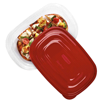 slide 2 of 5, Rubbermaid Take Alongs Food Storage Rectangle Containers, 6 ct