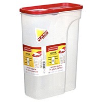 slide 4 of 9, Rubbermaid Dry Food Cereal Keeper, 22 cups