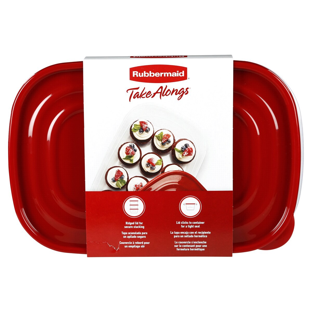 slide 8 of 8, Rubbermaid Take Alongs Storage Containers, 5 ct