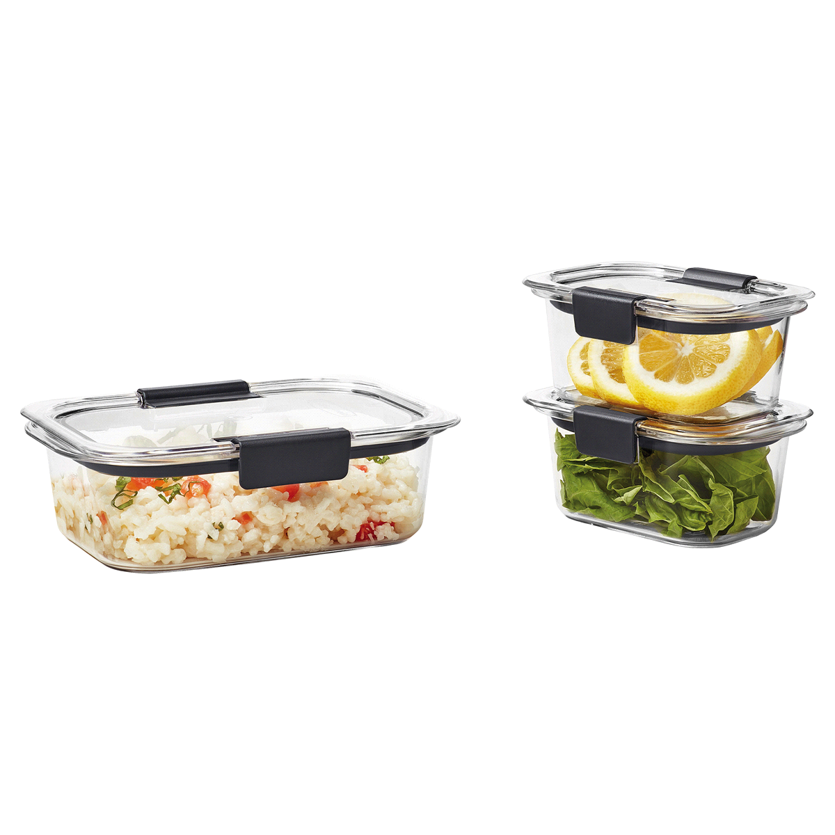 slide 6 of 7, Rubbermaid Food Storage Container Set, 6 ct