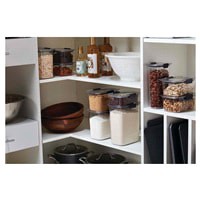 slide 4 of 9, Rubbermaid Brilliance Pantry Food Storage Containers Set, 8 ct