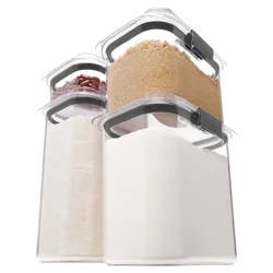 Rubbermaid Brilliance Pantry Food Storage Containers Set
