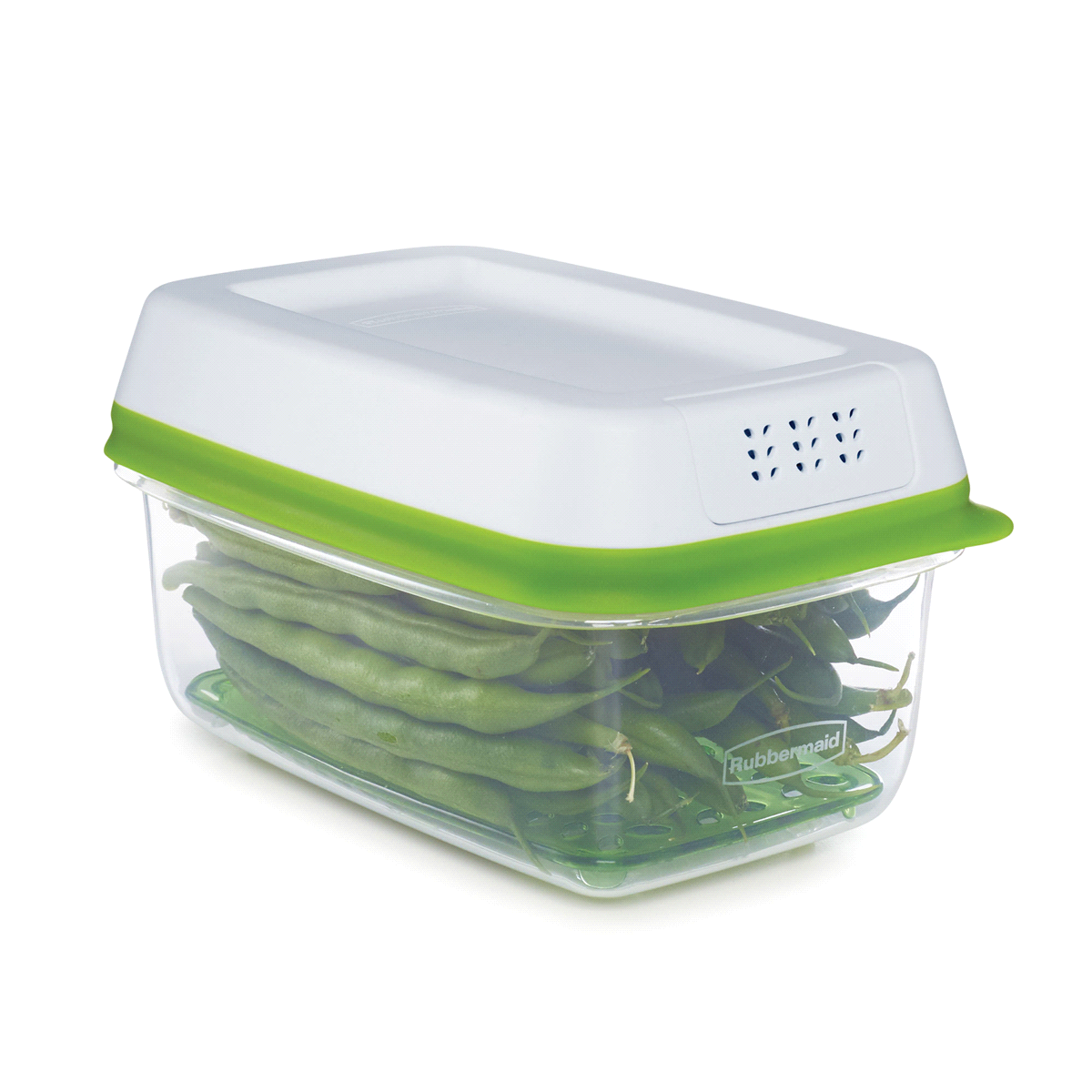 slide 4 of 4, Rubbermaid Food Storage Container Green, 4 cup