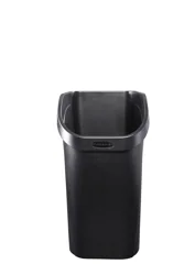 Rubbermaid Undercounter Wastebasket, Black