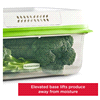 slide 11 of 21, Rubbermaid Freshworks Medium Produce Saver Container - Green, 1 ct