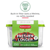 slide 21 of 21, Rubbermaid Freshworks Medium Produce Saver Container - Green, 1 ct