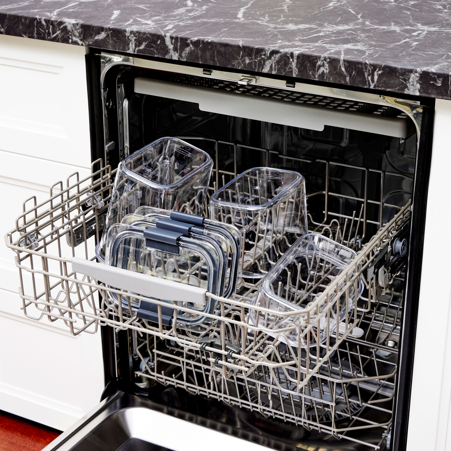 slide 5 of 5, Rubbermaid Brilliance Pantry 7-Piece Set, Clear and Airtight Food and Pantry Storage Containers, 1 ct