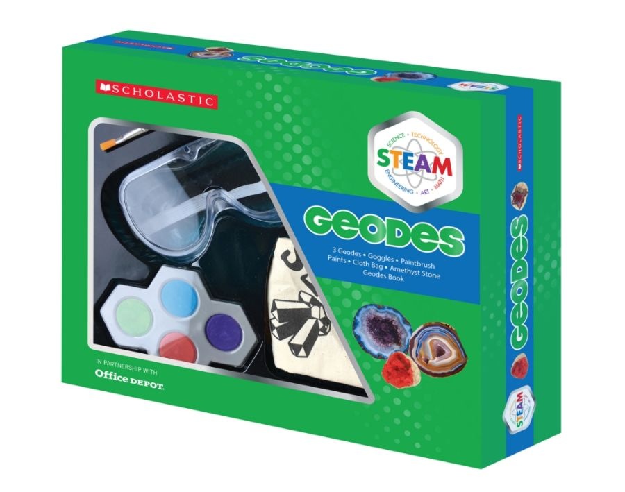 slide 3 of 5, Scholastic Steam Geodes Activity Kit, Grades 2 To 5, 1 ct