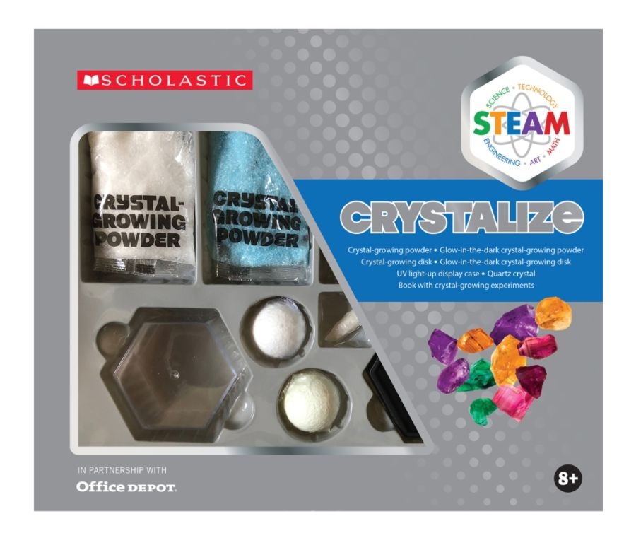 slide 5 of 5, Scholastic Steam Crystallize Activity Kit, Grades 2 To 5, 1 ct