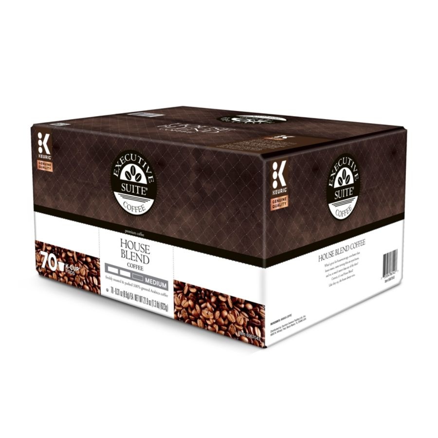 slide 3 of 4, Executive Suite House Blend Coffee Keurig K-Cup Pods, Box Of - 70 ct, 70 ct