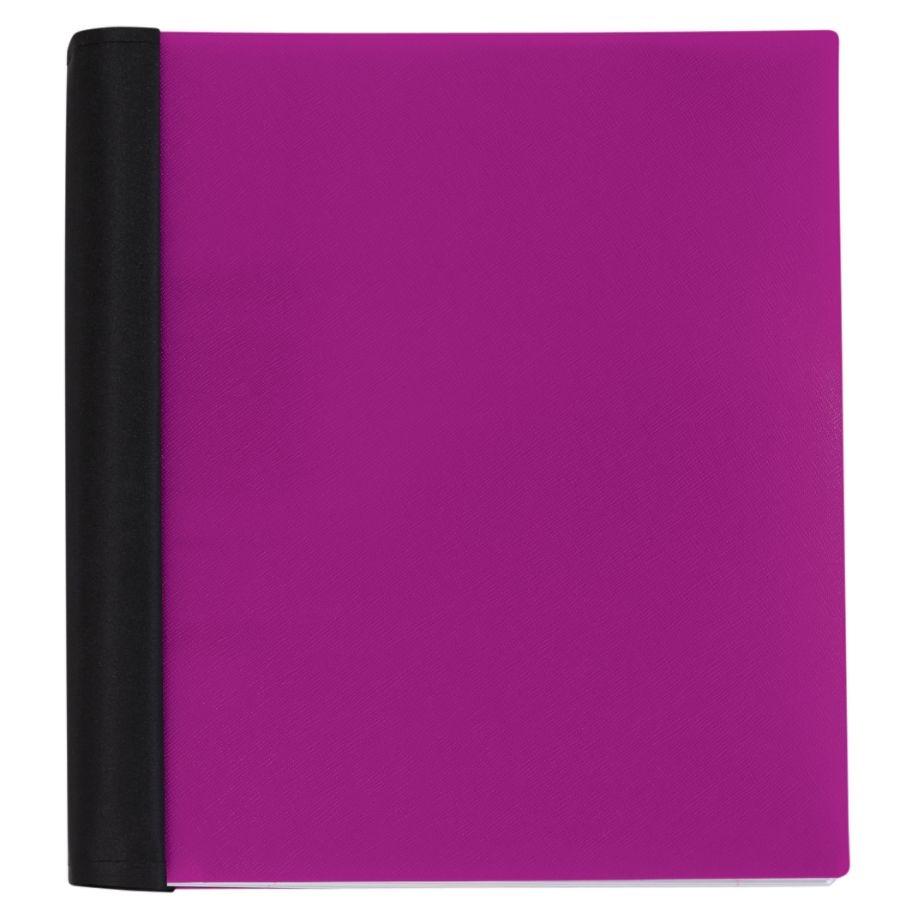 slide 4 of 8, Office Depot Brand Spiral Stellar Poly Notebook, 9'' X 11'', 5 Subject, College Ruled, 200 Sheets, 56% Recycled, Assorted, 200 ct