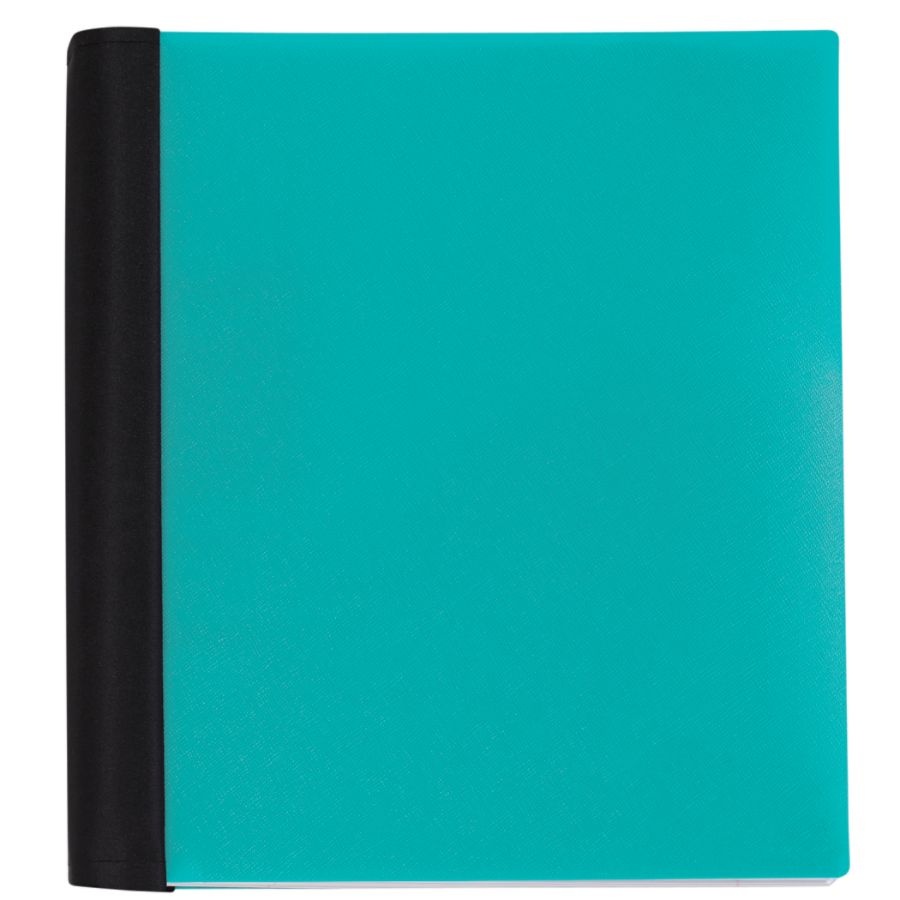 slide 6 of 8, Office Depot Brand Spiral Stellar Poly Notebook, 9'' X 11'', 5 Subject, College Ruled, 200 Sheets, 56% Recycled, Assorted, 200 ct