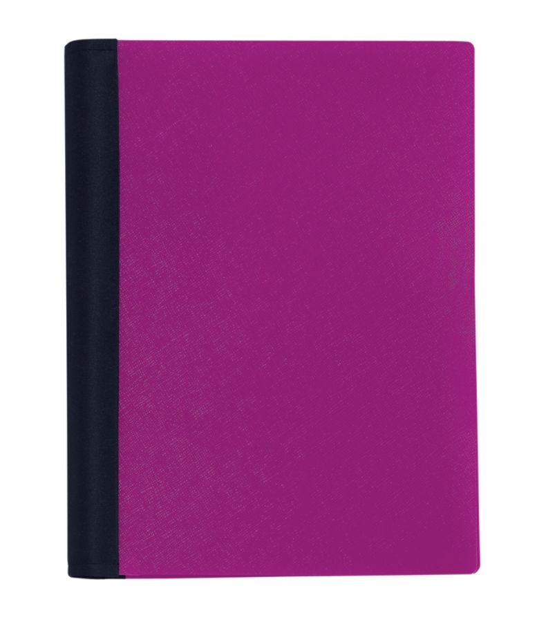 slide 4 of 9, Office Depot Brand Spiral Stellar Poly Notebook, 6'' X 9'', 3 Subject, College Ruled, 120 Sheets, 56% Recycled, Assorted Colors, 120 ct