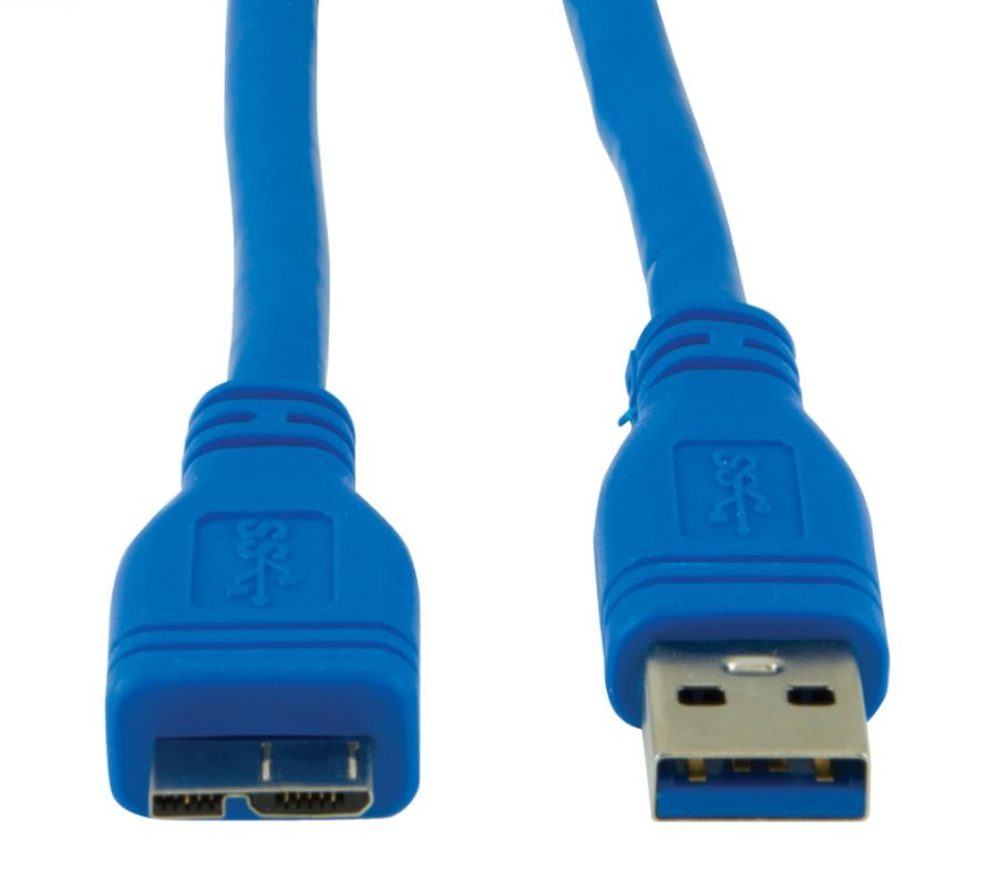 slide 3 of 3, Ativa Micro Usb 3.0 Cable, Blue, 1 ct