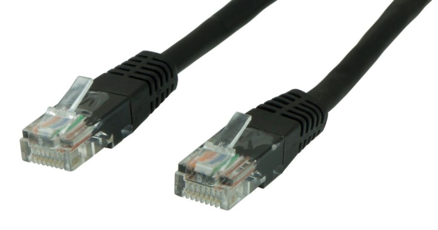 slide 3 of 3, Ativa 3'Cat 5E Ethernet Cable, Black, 1 ct