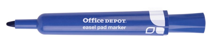 slide 2 of 8, Office Depot Easel Pad Markers, 100% Recycled, Assorted, Pack Of 8, 8 ct