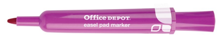 slide 5 of 8, Office Depot Easel Pad Markers, 100% Recycled, Assorted, Pack Of 8, 8 ct