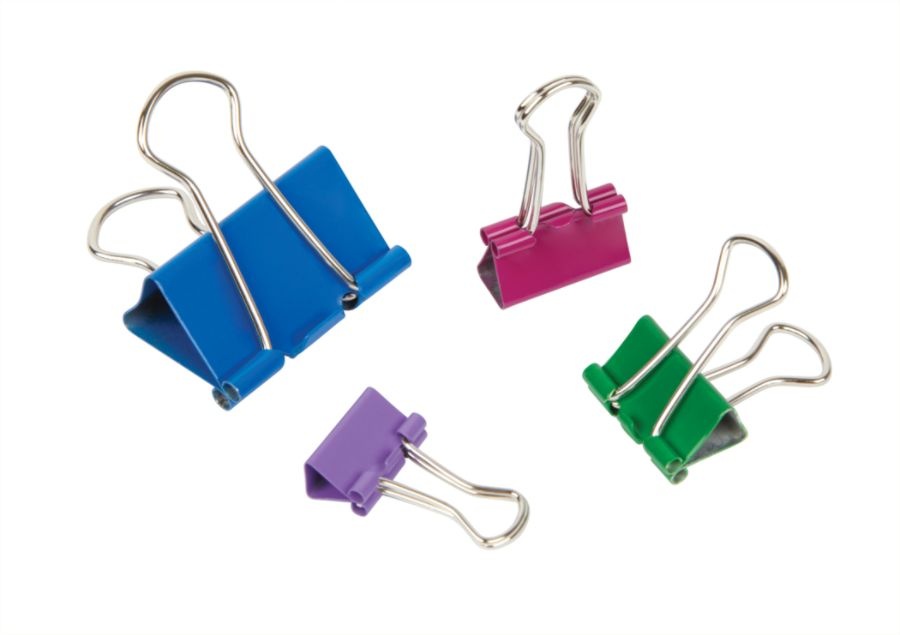 slide 4 of 6, Office Depot Binder Clip Combo Pack, Assorted Sizes, Assorted Colors, 200 ct