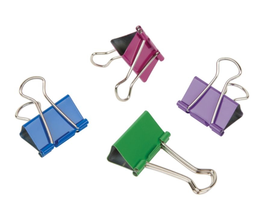slide 5 of 6, Office Depot Binder Clip Combo Pack, Assorted Sizes, Assorted Colors, 200 ct