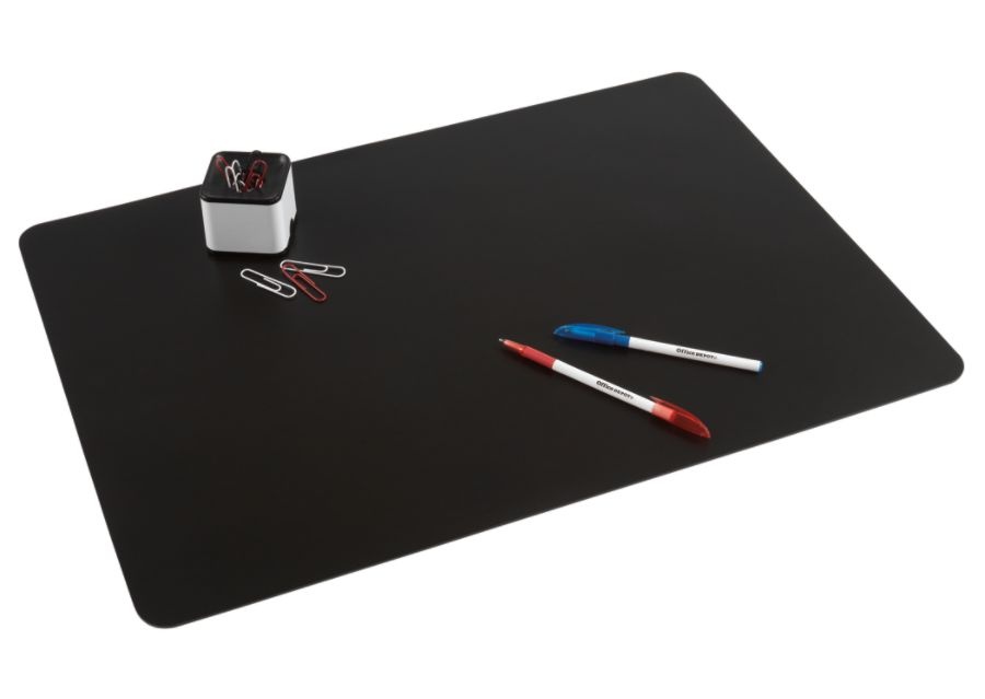 slide 2 of 3, Office Depot Brand Ultra-Smooth Writing Surface With Microban, 17'' X 24'', Black, 1 ct