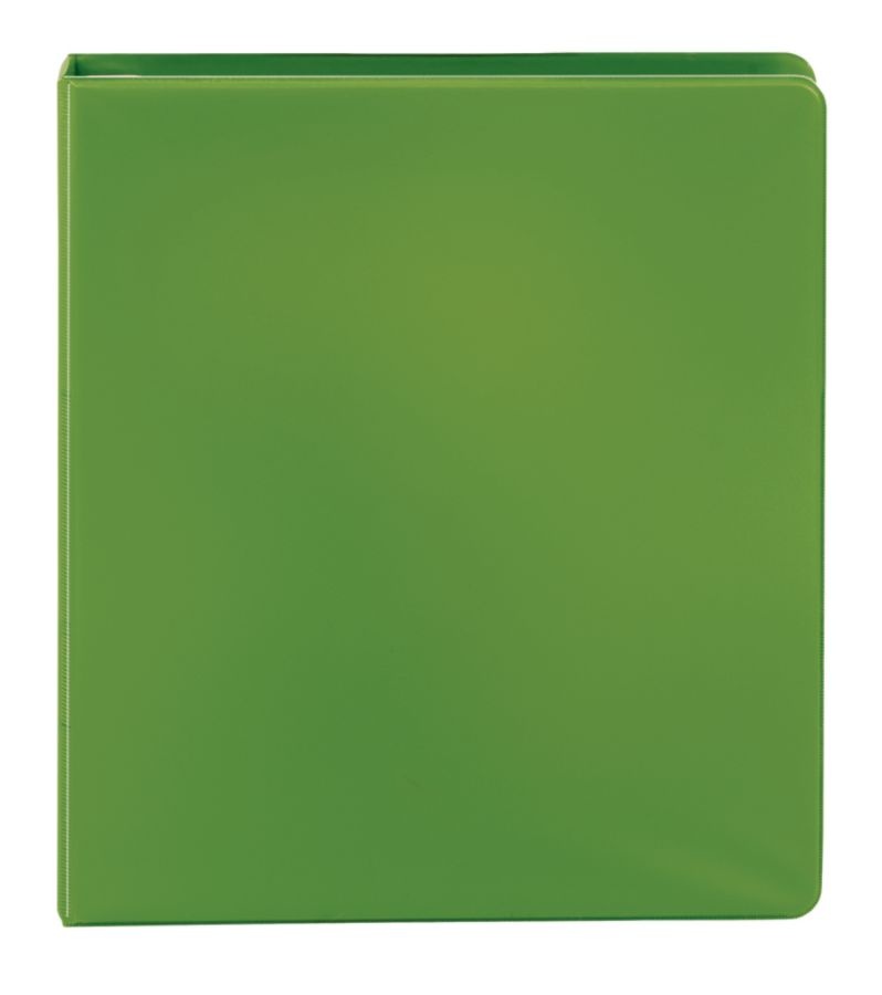 slide 4 of 5, Office Depot Brand Heavy-Duty D-Ring Binder, 1'' Rings, Army Green, 1 ct