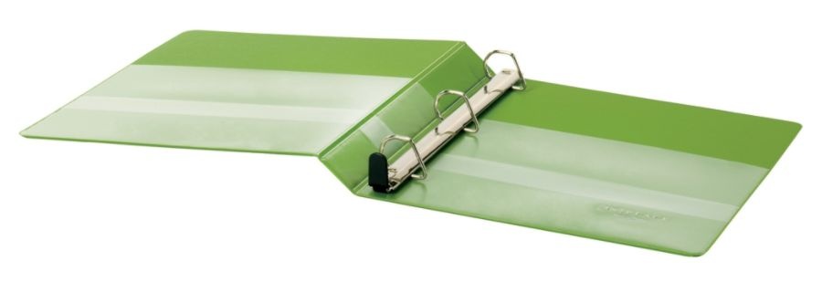 slide 3 of 5, Office Depot Brand Heavy-Duty D-Ring Binder, 1'' Rings, Army Green, 1 ct