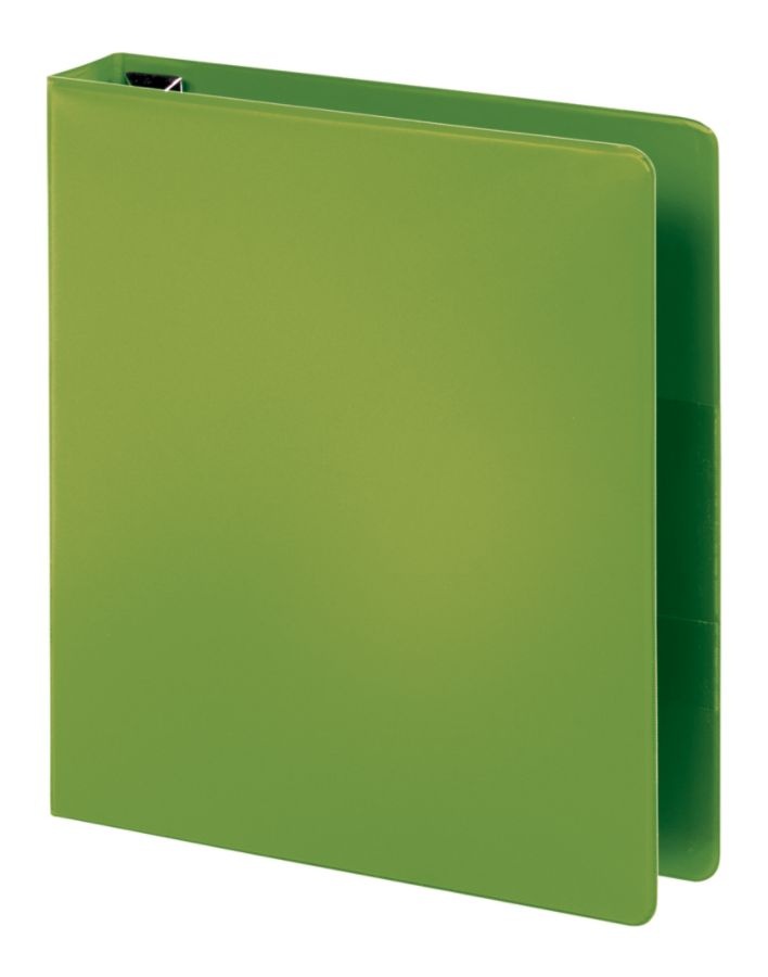 slide 4 of 5, Office Depot Brand Heavy-Duty D-Ring Binder, 1 1/2'' Rings, Army Green, 1 ct