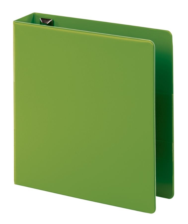 slide 3 of 5, Office Depot Brand Heavy-Duty D-Ring Binder, 2'' Rings, Army Green, 1 ct