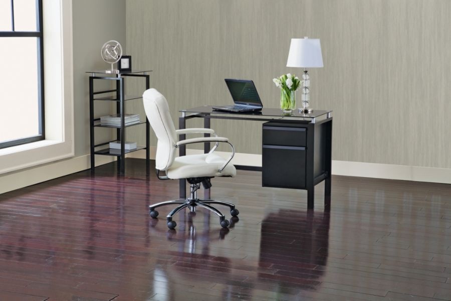 slide 3 of 3, Realspace Lake Point 46''W Writing Desk, Black, 1 ct