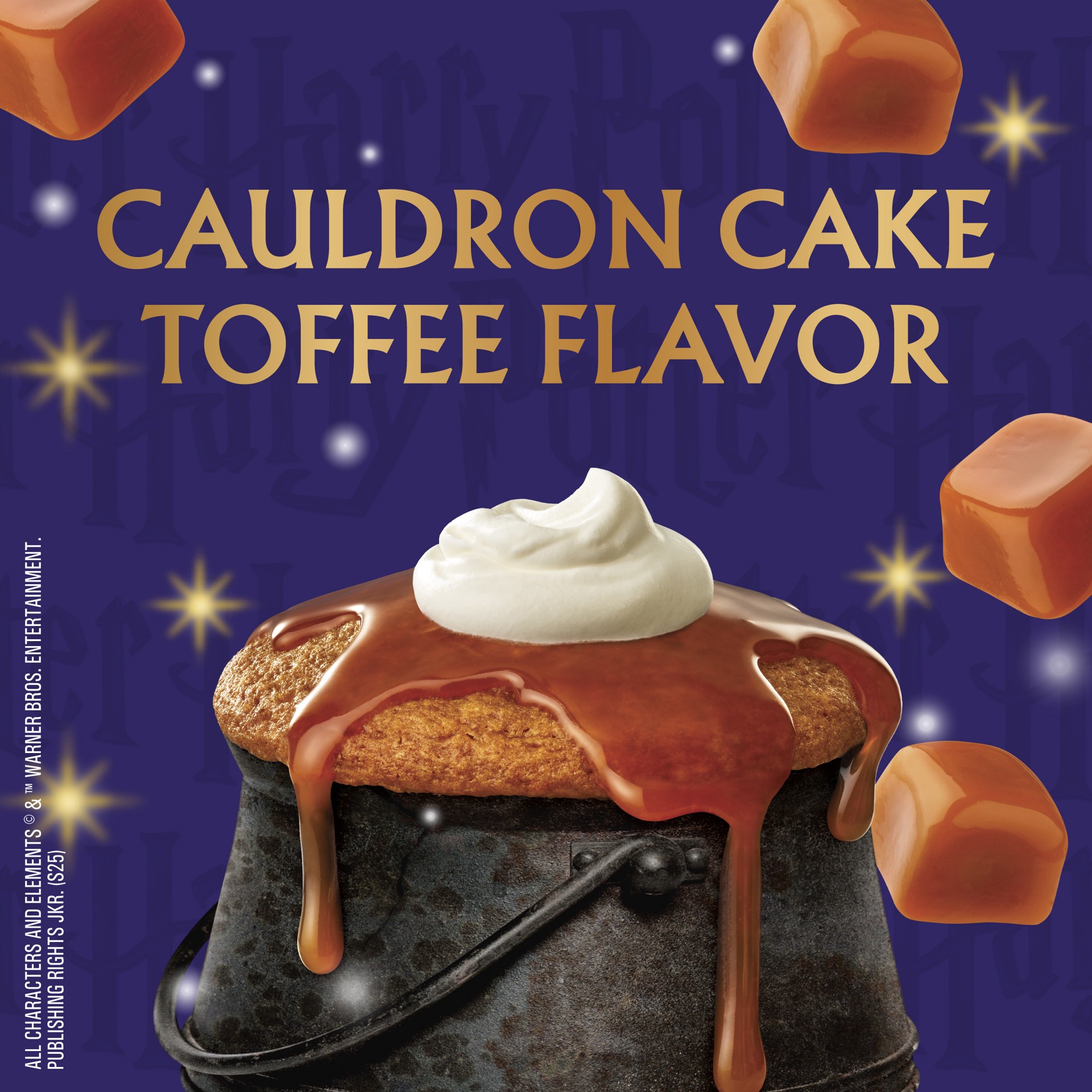 slide 3 of 7, Coffee-Mate Coffee mate Harry Potter Cauldron Cake, Toffee Flavored Creamer, Liquid Coffee Creamer, 28 fl oz